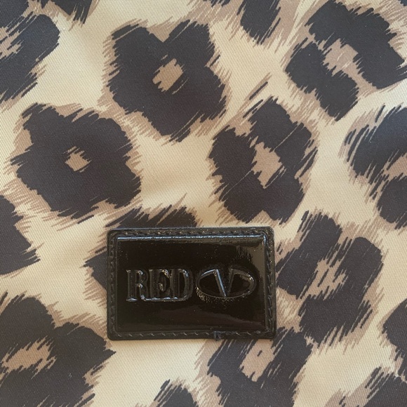 Red Valentino Leopard Print Tote - Picture 4 of 6